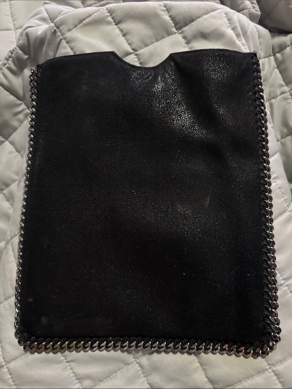 Stella McCartney Black Falabella iPad case
